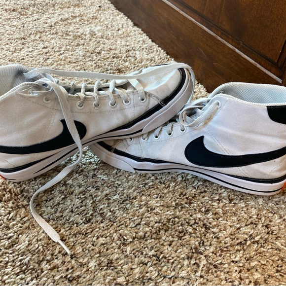 Women’s High Top Court Legacy Canvas Sneakers size 8 White - Picture 3 of 10